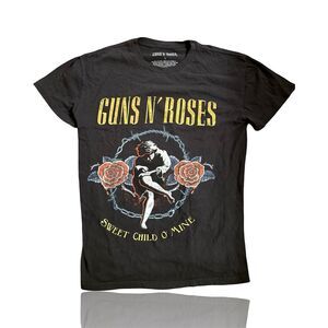 Guns N' Roses Sweet Child O' Mine Women’s Vintage style 
Band Tee: 80’s Metal